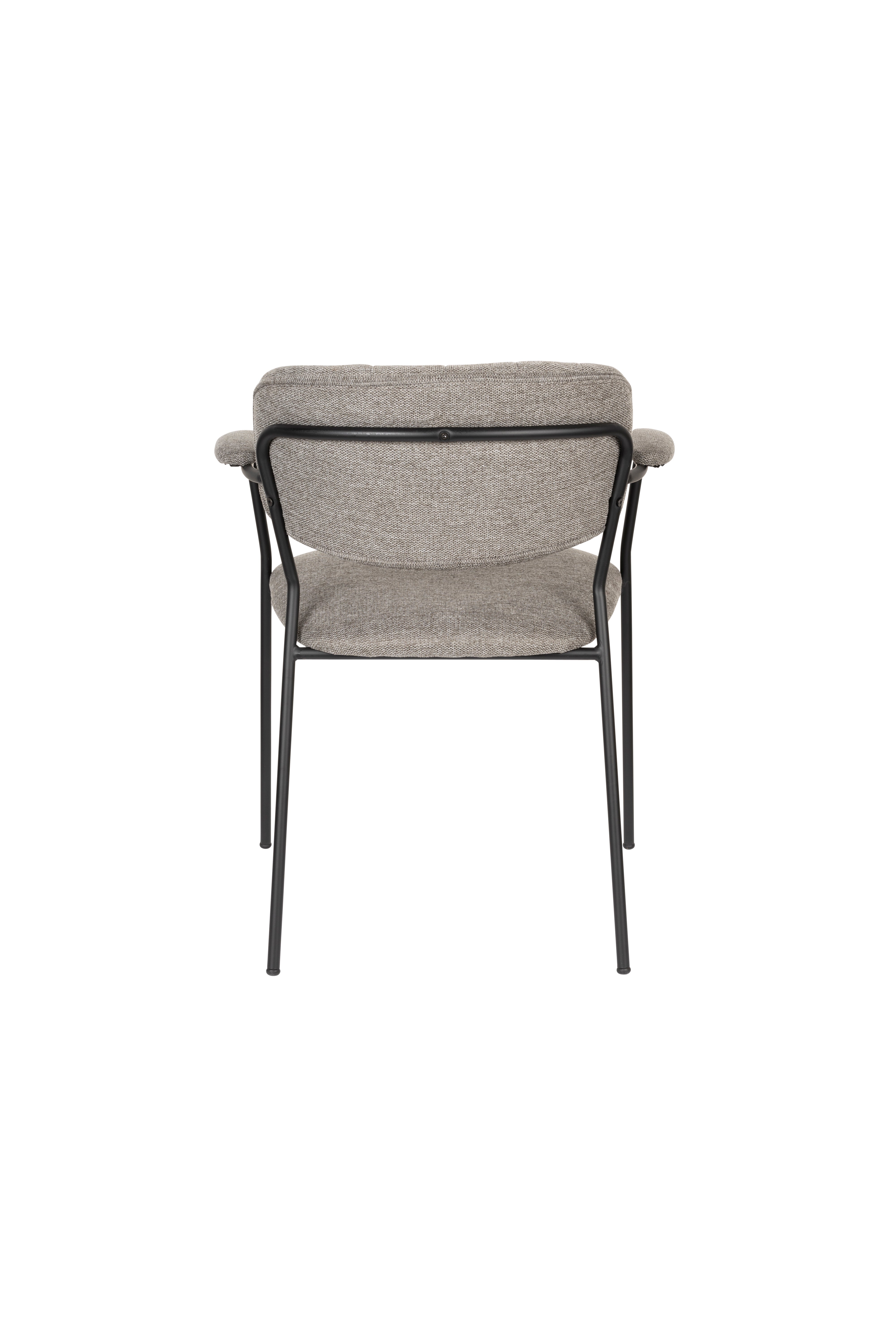 Armstoel Jolien Black/Grey Fr